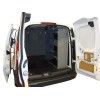 Set of 2 Contoured Shelving Units for Chevy City Express 38"L x 44"H x 13"D